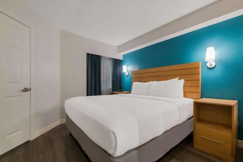Movilidad/Auditivo - Suite de una habitación con cama queen y ducha